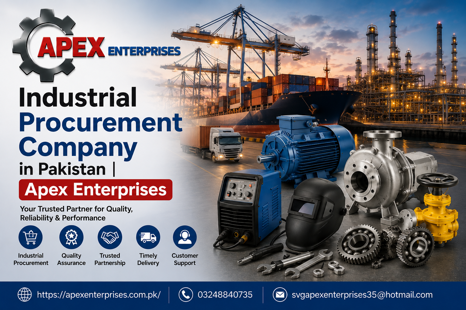Industrial Procurement Company in Pakistan