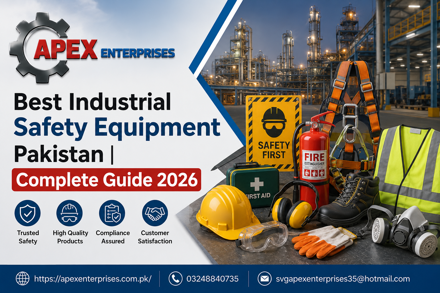 best industrial safety equipment in Pakistan